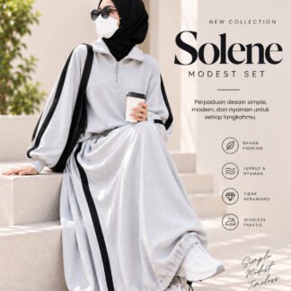 Solene Modest Set - Setelan Muslimah Sporty
